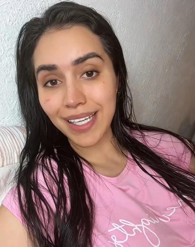 Young woman sharing her personal story about her father being her gynecologist.